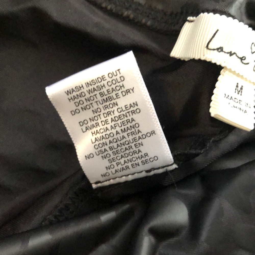 Love Tree Leopard Faux Leather Animal Legging Black Size Small Medium Large - Picture 8 of 15